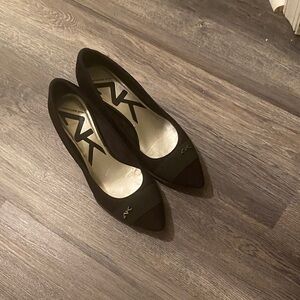 Anne Klein Sport Black Platform Pumps